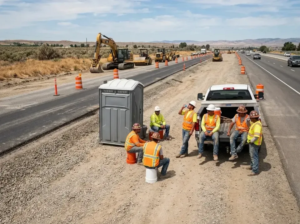 highway-road-construction-crew-007 — frequently asked questions, Porta Potty and Restroom Rentals in Bay Harbor Islands, FL